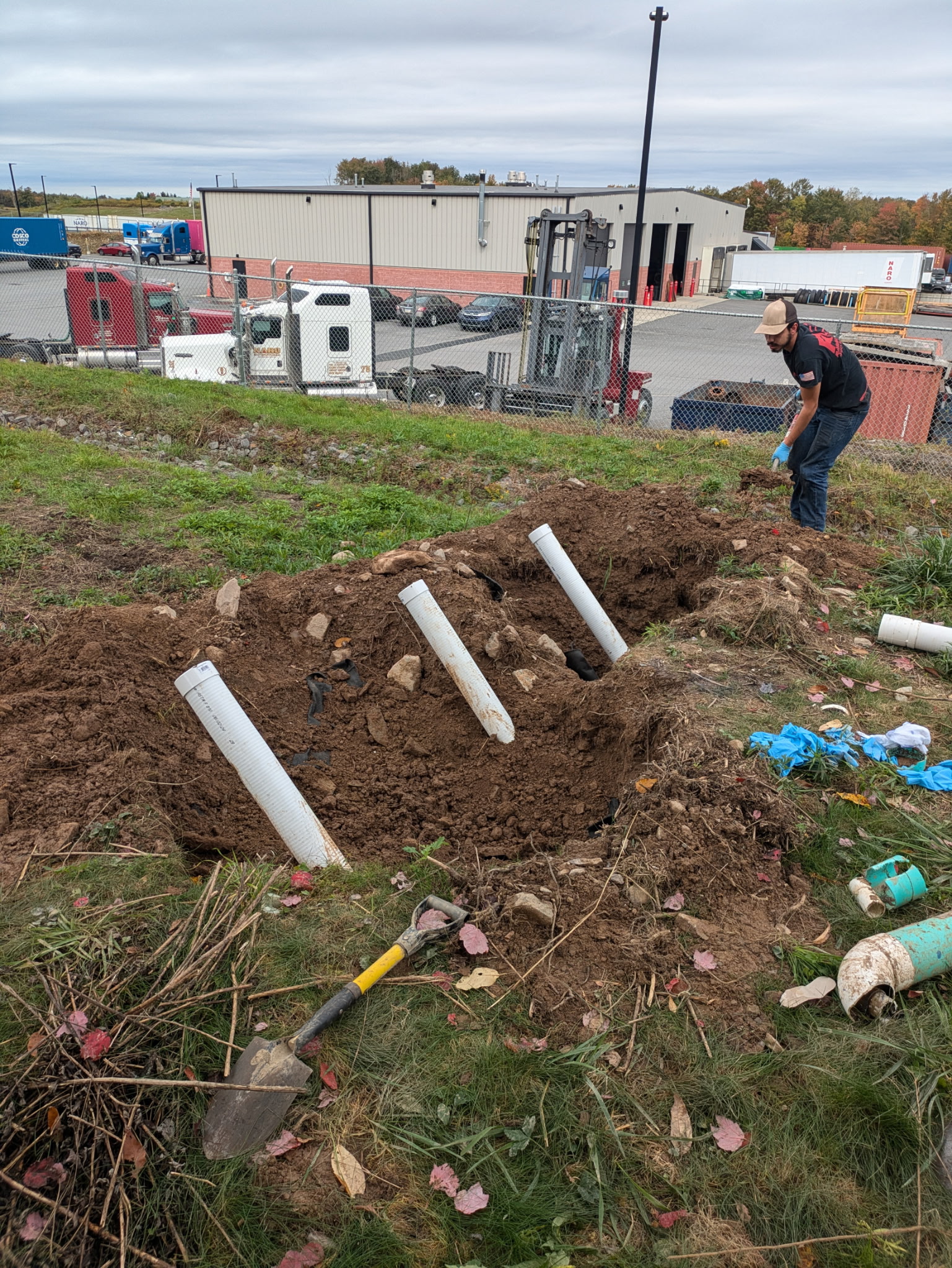 Sewer Excavation