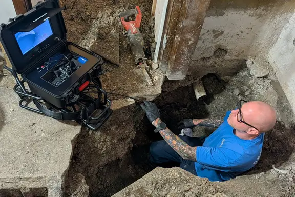 Sewer camera inspection equipment